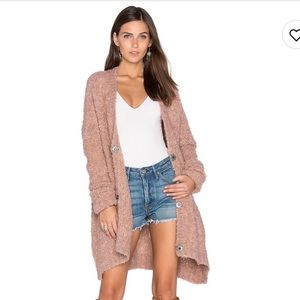 Free People Pink Sweater